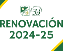 RENOVACIÓN Curso 2024-2025. ABIERTO plazo para TODOS LOS CICLOS